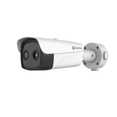 [N4-HM-TD2638-25/G0/T1Y-241512] Bala IP Dual / Térmica 25 mm (384 X 288 ) / Óptico 12.4 mm (4 Megapixel) / 100 mts IR / IP67 / PoE / VCA 3.0 / NEMA 4X / Termométrica / Detección de Temperatura y Fuego / Micro SD