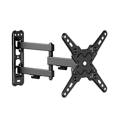[N4-LDA40223-241996] Soporte de Pared Articulado para Pantallas o Monitores | Compatibilidad VESA 75x75 - 200x200 / Hasta 43 Pulgadas | Capacidad Máxima de Carga 20 kg | Fabricado en Acero