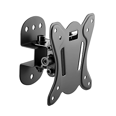 [N4-KMA20110-241990] Montaje  Compacto de Pared para Monitores de 13 a 27" | Soporta hasta 25 Kg| Compatible con  Vesa 75 x 75 / 100 x 100 | Fabricado en  Acero