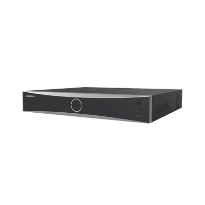 [N4-DS-7732NXI-K4-210984] NVR 12 Megapixel (4K) / 32 canales IP / AcuSense (Evita Falsas Alarmas) / Reconocimiento Facial / 4 Bahías de Disco Duro /  HDMI en 4K / Alarmas I/O