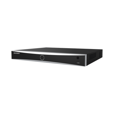 [N4-DS-7632NXI-K2-217289] NVR 12 Megapixel (4K) / 32 canales IP / AcuSense (Evita Falsas Alarmas) / Reconocimiento Facial / 2 Bahías de Disco Duro / HDMI en 4K / Sin Puertos PoE+