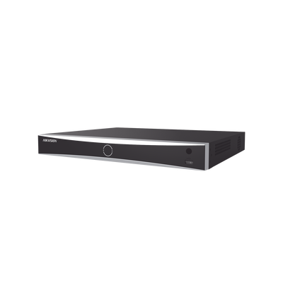 [N4-DS-7632NXI-K2/16P-220815] NVR 12 Megapixel (4K) / 32 canales IP / 16 Puertos PoE+ / Recocimiento Facial / AcuSense (Evita Falsas Alarmas) / 2 Bahías de Disco Duro / HDMI en 4K / Alarmas I/O / 300 Metros PoE Modo Extendido