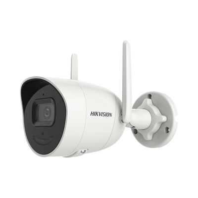 [N4-DS-2CV2041G2-IDW(E)-207825] Bala IP 4 Megapixel / Lente 2.8 mm / 30 mts IR / Exterior IP66 / Wi-Fi / WDR 120 dB / H.265 / Micrófono y Bocina Interconstruido / MicroSD
