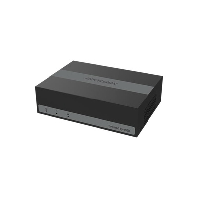 [N4-DS-E04HGHI-B-212025] (SSD) DVR 2 Megapíxel (1080p) Lite / 4 Canales TurboHD + 1 Canal IP / 15 Días de Grabación / Unidad de Estado Solido Incluido / H.265+ / Acusense Lite (Evita Falsas Alarmas) / Diseño Ultra Compacto / Extra Silencioso  / eSSD de