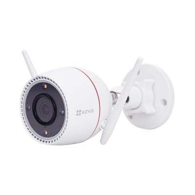 [N4-CS-C3TN-3MP-203816] Bala IP 3 Megapíxel / Wi-Fi  / Audio de Dos Vías / Visión Nocturna en Color / Sirena / Estrobo / Detección de movimiento / Notificación Push / Ranura Para Memoria / Uso en Exterior