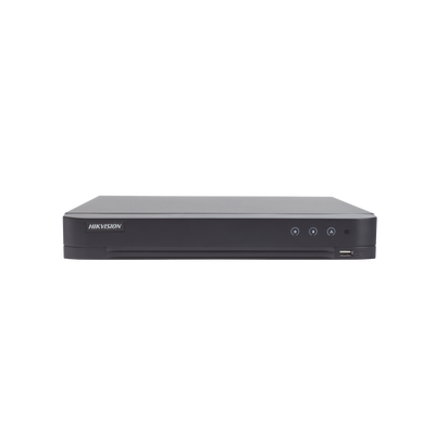 [N4-IDS-7204HQHI-M1/S(C)-192925] DVR 4 Canales TurboHD + 2 Canales IP / 5 Megapixel Lite - 3K Lite / Acusense (Evista falsas alarmas) / Audio por Coaxitron / 1 Bahía de Disco Duro / Salida de Video en Full HD