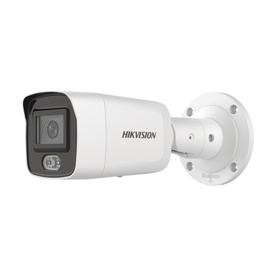 [N4-DS-2CD3047G2-LS(C)-198247] Bala IP 4 Megapixel / Imagen a Color 24/7 (ColorVu) / Lente 2.8 mm / Luz Blanca 40 mts / Exterior IP67 / WDR 130 dB / Audio y Alarma I/O / Captura Facial / ONVIF / Micro SD