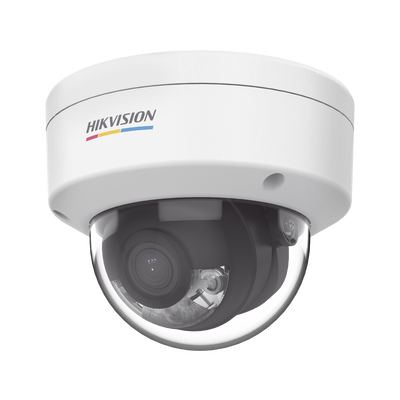 [N4-DS-2CD1147G2-L(UF)-210463] Domo IP 4 Megapixel / ACUSENSE Lite (Detección de Movimiento en Humanos y Vehículos) / Lente 2.8 mm / Luz Blanca 30 mts / Exterior IP67 / IK08 / Micrófono Integrado / WDR 120 dB / PoE / MicroSD