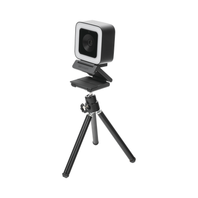 [N4-DS-UL2-196329] Cámara Web ALTA DENIFICIÓN (1080p) / Aro de Luz Interconstruido / Gran Angular / Micrófono Integrado / Conector USB de 2 mts / Fácil de Instalar / Reducción de Ruido Inteligente