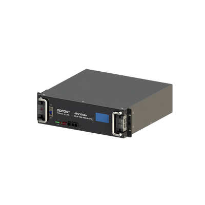 [N4-RLB-100-48-194923] Batería de Litio de 4.8 Kwh, 48 Vcc, 100 Ah, 3U de Montaje en Rack con Pantalla de Monitoreo Local LCD