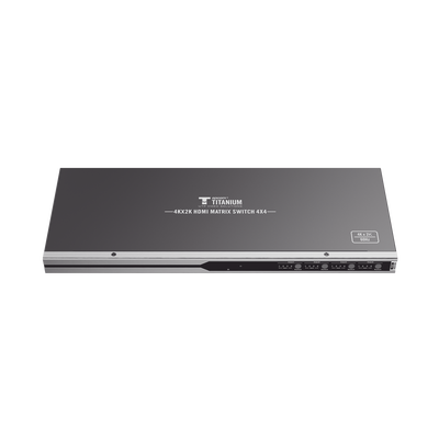 [N4-TT-414-V2.0-193445] MATRICIAL 4 x 4 / 4 Entradas y 4 Salidas en HDMI /  4K × 2K @ 60Hz / 18Gbps / HDMI 2.0 / HDCP 2.2 / 3D / Conmutación por Botón, RS232 o Control Remoto / IDEAL PARA CENTROS DE MONITOREO, COMPARACION Y ANALISIS.