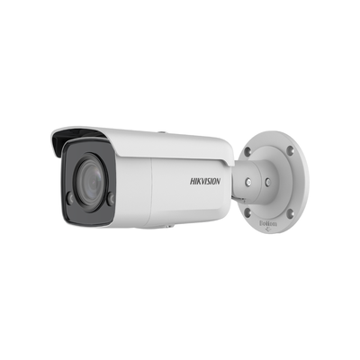 [N4-DS-2CD2T87G2-L(C)-207036] Bala IP 8 Megapixel / Imagen a Color 24/7 / PoE / Lente 4 mm / Luz Blanca 60 mts / Exterior IP67 / WDR 130 dB / Captura Facial  / Videoanaliticos (Filtro de Falsas Alarmas) / MicroSD / ACUSEARCH