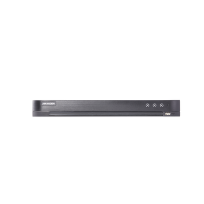 [N4-IDS-7216HUHI-M2/S(E)-204542] DVR 16 Canales TurboHD + 16 Canales IP / 4K / Acusense / Audio por Coaxitron / Detección de Rostros / 2 Bahías de Disco Duro / Salida de Video en 4K