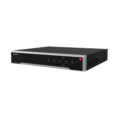 [N4-DS-7716NI-K4/16P(D)-210982] NVR 12 Megapixel (4K) / 16 canales IP / 16 Puertos PoE / Soporta Cámaras con AcuSense / 4 Bahías de Disco Duro / Switch PoE / HDMI en 4K