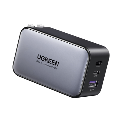 [N4-10334-208417] Cargador de 65W serie Nexode | 3 Puertos de Carga Rápida | 2 USB-C | 1 USB-A | Tecnología GaN II | Power Delivery 3.0 | Quick Charge 4.0 | Chip Confiable y Carga Inteligente | Optimiza la Experiencia de Carga | Carcasa Ignifuga