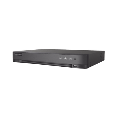 [N4-DS-7204HGHI-M1(T)-232472] [Audio Bidireccional] DVR 4 Canales TurboHD + 1 Canal IP / 2 Megapixel (1080p) Lite / Acusense Lite (Evita Falsas Alarmas) / Audio por Coaxitron / 1 Bahia de Disco Duro / H.265+ / Salida de Vídeo Full HD