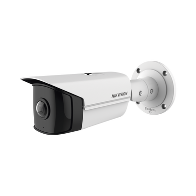 [N4-DS-2CD2T45G0P-I-176641] Bala IP 4 Megapixel / Serie PRO + / Panorámica 180° / 20 mts IR EXIR / WDR / Exterior IP67 / Vídeo Analíticos / PoE / Onvif