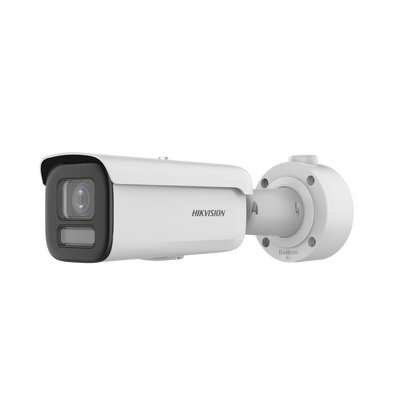 [N4-DS-2CD3647G2T-LZS(C)-214393] Bala IP 4 Megapixel / Imagen a Color 24/7 / Lente 2.8 - 12 mm / Luz Blanca 60 mts / WDR 130 dB / Exterior IP67 / IK10 / Captura Facial / Videoanaliticos / AcuSense