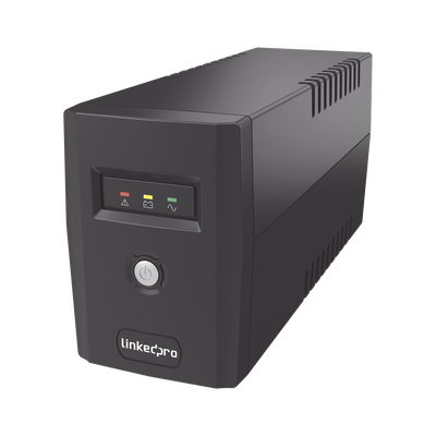 [N4-LP600L-224701] UPS 600VA/360 W Línea Interactiva / 6 Contactos 5-15R (4 Respaldadas) / Regulación de Voltaje / Protección RJ45