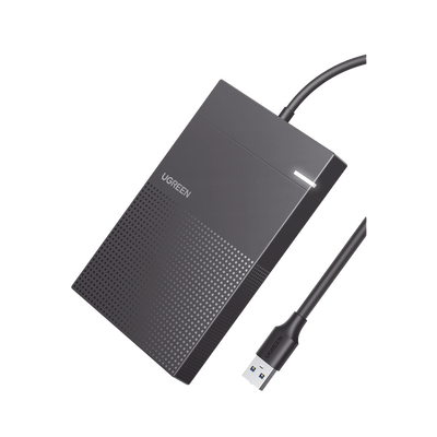 [N4-30719-221930] Carcasa de Disco Duro 2.5'' (Enclosure) | Adecuado para HDD y SSD de 2.5” | Chip Inteligente | UASP & TRIM | Led Indicador | ABS | Hibernación Automática | Compatible con SATA I II III, HDD, SSD de hasta 6TB.