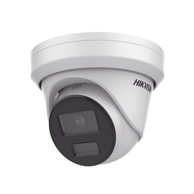 [N4-DS-2CD3346G2H-LISU-220287] Turret IP 4 Megapixel / Lente 2.8 mm / Dual Light (40 mts IR + 40 mts Luz Blanca / DARKFIGHTER S / Microfono Integrado /  Exterior IP67 / WDR 130 dB /  4 Analíticos: AcuSense, Deteccion Facial, Conteo de Personas por Cruce y Zona