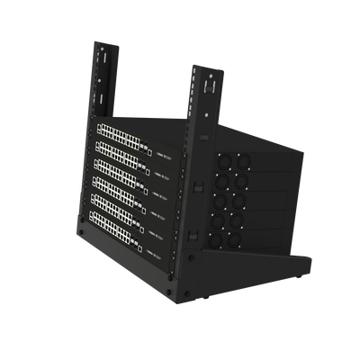 [N4-LPIR10U-204730] Rack de 19", 9 UR,  Para Uso en Mesa. Ideal para Instalaciones, Temporales / Pruebas / Exhibición