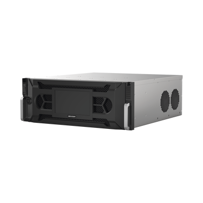 [N4-IDS-96128NXI-I24(C)-207635] NVR 12 Megapixel (4K) / 128 Canales IP / 24 Bahías de Disco Duro / 4 Tarjetas de Red / Soporta RAID / Reconocimiento Facial / Bases de Datos / Filtro de Falsas Alarmas / Detección de Cuerpo Humano y Vehículos