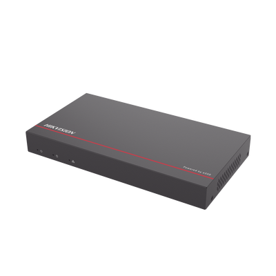 [N4-DS-E08NI-Q1/8P/1T-226821] NVR + eSSD / 4 Megapixel / 8 Canales IP / 8 Puertos PoE+ / eSSD de 1 TB / ACUSENSE / Diseño Compacto y Cero Ruido