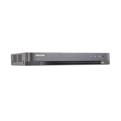 [N4-DS-7208HQHI-K1-97560] DVR 4 Megapixel / 8 Canales TURBOHD + 4 Canales IP / 1 Bahía de Disco Duro / 1 Canal de Audio / Vídeoanálisis