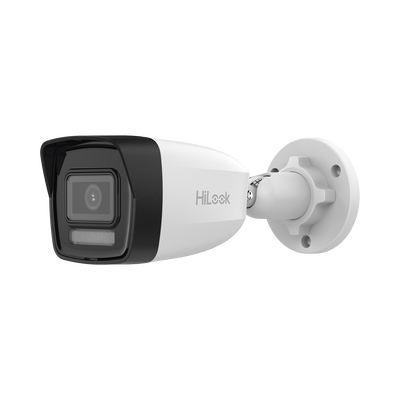 [N4-IPC-B140HA-U-234371] HiLook Series / Bala IP 4  Megapixel  / Lente 2.8 mm / 30 mts IR /  Micrófono Integrado / Exterior IP67 / PoE / dWDR / H.265+ / ONVIF
