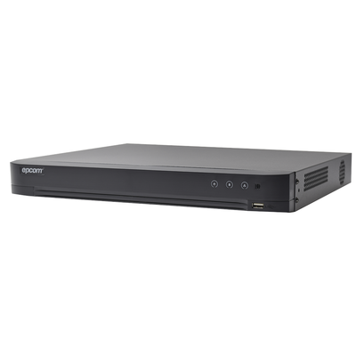 [N4-EV-4016TURBO-D(C)-204257] DVR 16 Canales TurboHD + 8 Canales IP / 5 Megapixel Lite - 3K Lite / Acusense (Evita Falsas Alarmas) / Audio por Coaxitron / 1 Bahía de Disco Duro / H.265+ / Salida de Video en Full HD