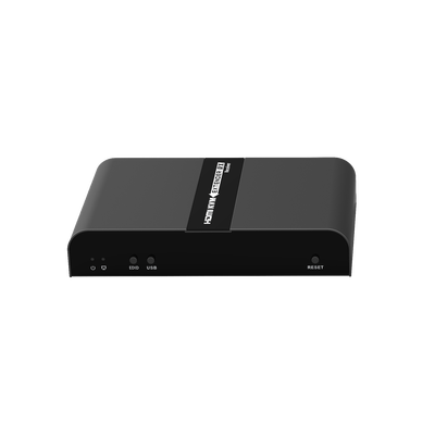 [N4-TT671KVMRX-205546] Receptor Compatible para Kits TT671KVM / Resolución 4K@30Hz / Cat 6/6A/7 / Distancia de 100 m / IPCOLOR /  Cero Latencia / Control IR / Compatible con Switch Gigabit para control KVM múltiple.