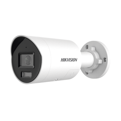 [N4-DS-2CD2087G2H-LIU/SL-226971] [Dual Light + ColorVu] Bala IP 8 Megapixel (4K) / Lente 2.8 mm / 40 mts IR + 40 mts Luz Blanca / Exterior IP67 / Luz Intermitente y Alerta de Audio / Micrófono Integrado / ACUSENSE (Filtro de Falsas Alarmas) / Metal / ACUSEARCH
