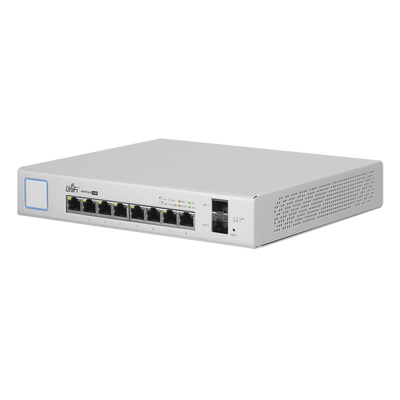 [N4-US-8-150W-85221] Switch UniFi Administrable de 8 Puertos Gigabit PoE+ 802.3at/af y PoE Pasivo 24V.