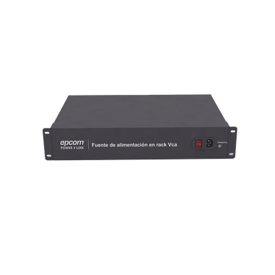 [N4-RK-24AC-20A-216510] Fuente 24 Vca / Industrial / Tipo RACK / 20 Amperes / 16 salidas / 1.25 Amperes por salida administrada / 2.5 Amperes por salida máxima