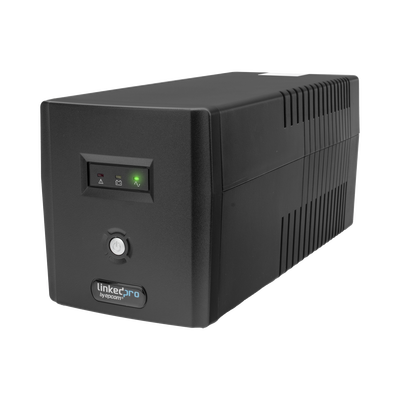 [N4-LP1000L-224736] UPS 1000VA/600 W Línea Interactiva 120Vca / 6 tomas 5-15R (4 Respaldadas) / Regulación de Voltaje / Protección RJ45