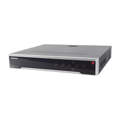 [N4-DS-7732NI-I4/24P-163038] NVR 12 Megapixel (4K) / 32 Canales IP / 24 Puertos PoE+ / Switch PoE 300 mts / HDMI en 4K / Soporta POS