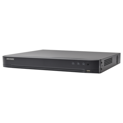 [N4-DS-7204HQHI-K1-97781] DVR 4 Megapixel / 4 Canales TURBOHD + 2 Canales IP / 1 Bahía de Disco Duro / 1 Canal de Audio / Vídeoanálisis
