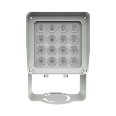 [N4-DS-TL2000CI-215661] Lampara IR de Luz Continua / 16 Lámparas LED / Distancia Efectiva 16 a 25 metros / Cobertura 40° / Exterior IP66