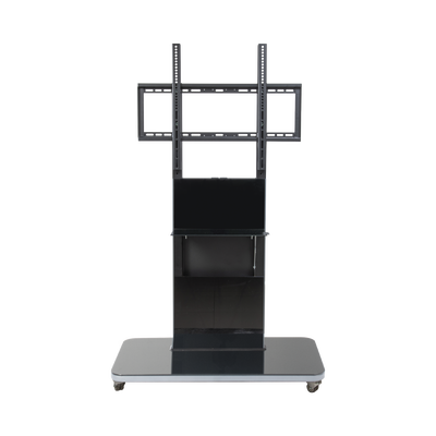 [N4-86A-218216] Soporte de Pantalla con Ruedas / Compatible con Monitores de 55 "a 86" / Base para Colocar Accesorios Adicionales (Incluye Montaje para Pantalla)