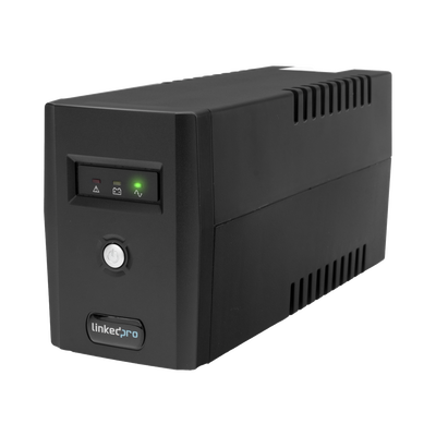 [N4-LP800L-224705] UPS 800VA/480 W Línea Interactiva 120Vca / 6 tomas 5-15R (4 Respaldadas) / Regulación de Voltaje / Protección RJ45