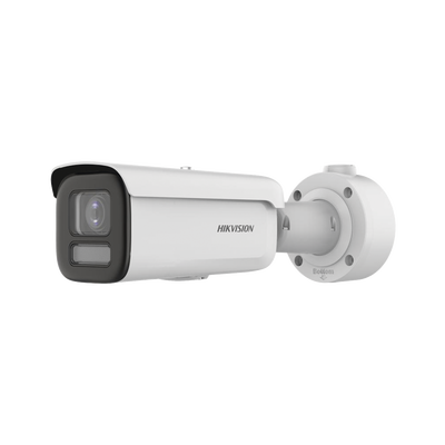 [N4-DS-2CD3T86G2H-LISU-225468] Bala IP 8 Megapixel / Lente 4 mm / Dual Light (60 mts IR + 60 mts Luz Blanca ) / Darkfighter S / Exterior IP67  / WDR 130 dB / 4 Analíticos: AcuSense, Deteccion Facial, Conteo de Personas por Cruce y Zona