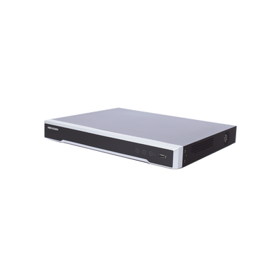[N4-DS-7616NI-K2-142269] NVR 8 Megapixel (4K) / 16 canales IP / Soporta Cámaras con AcuSense / 2 Bahías de Disco Duro / HDMI en 4K / Sin Puertos PoE+ / Alarmas I/O