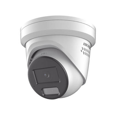 [N4-DS-2CD2387G2H-LISU/SL-226972] [Dual Light + ColorVu] Turret IP 8 Megapixel /  Lente 2.8 mm / 40 mts IR + 40 mts Luz Blanca / Exterior IP67 / Luz Intermitente y Alerta de Audio / Micrófono Integrado / Videoanaliticos (Filtro de Falsas Alarmas) / ACUSEARCH