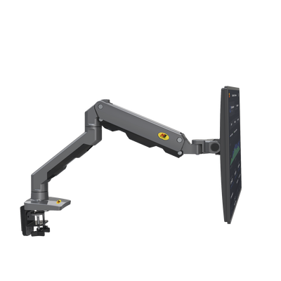 [N4-G60NB-230508] Montaje de Escritorio Articulado para Monitores de  27-45" / Soporta hasta 15 kg / Vesa 75 x 75 / 100 x 100 / Acero / Giro: 360°