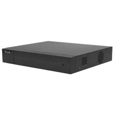 [N4-DVR-216G-F1-165445] DVR 1080P Lite Pentahíbrido / 16 Canales TURBOHD + 2 Canales IP / 1 Bahía de Disco Duro / H.264+ / 1 Canal de Audio / Salida de Vídeo Full HD