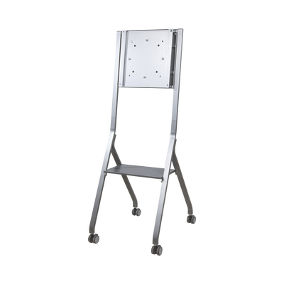[N4-U1SS-218217] Soporte de Pantalla con Ruedas / Compatible con Monitores de 55 "a 98" / Base para Colocar Accesorios Adicionales