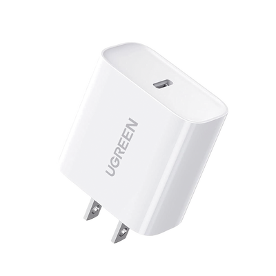 [N4-60449-229873] Cargador USB-C de 20W | 1 USB-C de Carga Rápida | QC4.0+ | PD3.0 | PPS | BC1.2| Carga Inteligente | Chip PWM | Múltiple Protección | Mayor Eficiencia Energética | Tamaño Compacto | Carcasa Ignifuga | Color Blanco.
