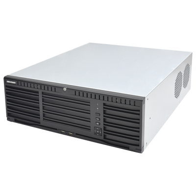 [N4-DS-96128NI-I16-157240] NVR 12 Megapixel (4K) / 128 canales IP / 16 Bahias de Disco Duro / 4 Puertos de Red / Soporta RAID con Hot Swap / NVR de Alto Desempeño