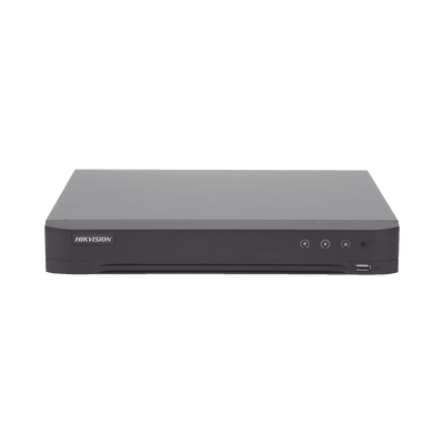 [N4-IDS-7208HQHI-M1/S(C)-192927] DVR 8 Canales TurboHD + 4 Canales IP / 5 Megapixel - 3K Lite / Acusense (Evita Falsas Alarmas) / Audio por Coaxitron / 1 Bahía de Disco Duro / H.265+ / Salida de Video en Full HD